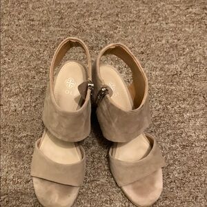 Isola Beige Open-Toe Sandals